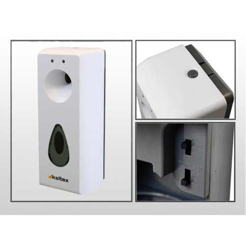 Автоматический диспенсер освежителя воздуха Ksitex PD-6008W пластиковый белый