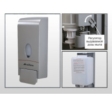 Дозатор жидкого мыла металлический Ksitex SD-7966M