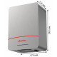 Сушилка для рук Ksitex M-1100AC Turbo бесщеточная антивандальная хром