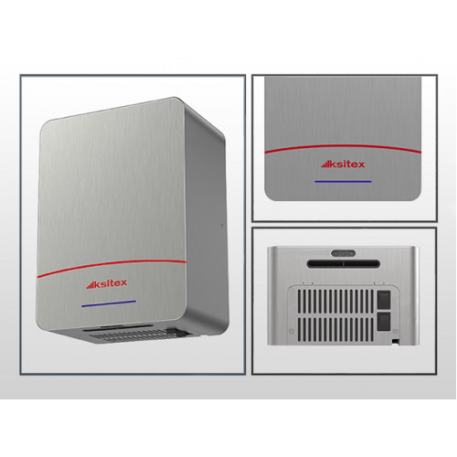 Сушилка для рук Ksitex M-1100AC Turbo бесщеточная антивандальная хром