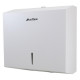Диспенсер листовых бумажных полотенец Ksitex TH-5825 MW металлический белый