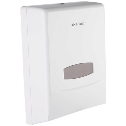 Диспенсер листовых бумажных полотенец Ksitex TH-8135A пластиковый белый