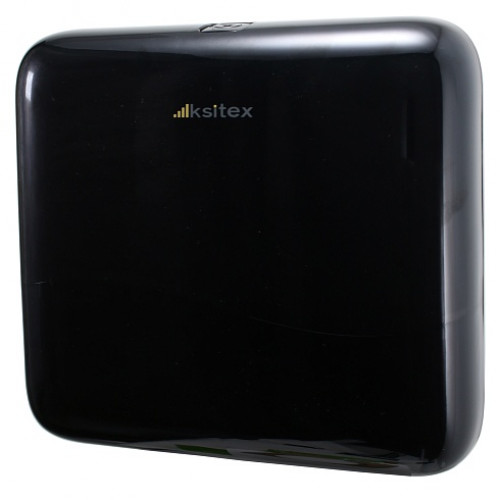 Диспенсер листовых бумажных полотенец Ksitex TH-901B пластиковый чёрный