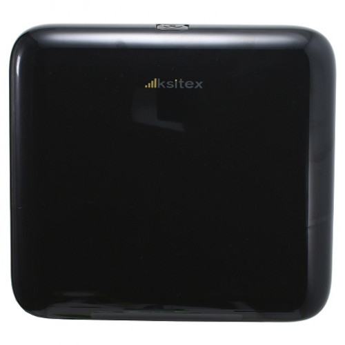 Диспенсер листовых бумажных полотенец Ksitex TH-901B пластиковый чёрный