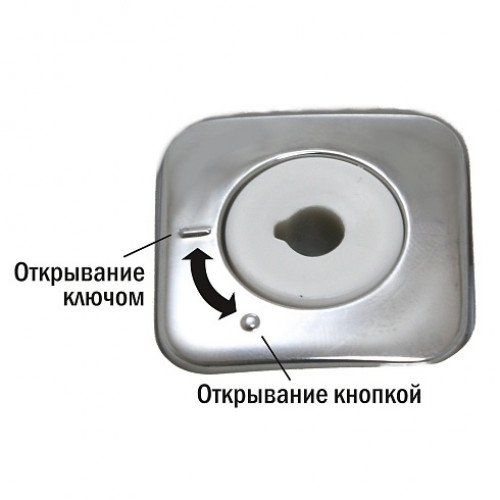 Диспенсер листовых бумажных полотенец Ksitex TH-905W пластиковый белый