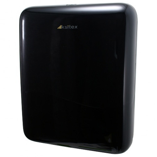Диспенсер листовых бумажных полотенец Ksitex TH-906B пластиковый чёрный