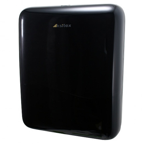 Диспенсер листовых бумажных полотенец Ksitex TH-907B пластиковый чёрный