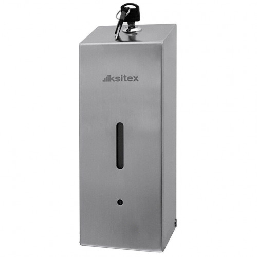 Дозатор жидкого антисептика Ksitex ADD-800M сенсорный автоматический нержавеющая сталь хром матовый