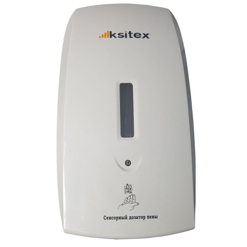 Дозатор мыла-пены Ksitex AFD-1000W сенсорный автоматический пластик бело-серый