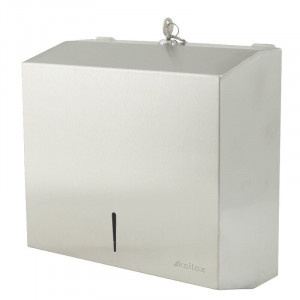 Диспенсер листовых бумажных полотенец Ksitex TH-5821 SS