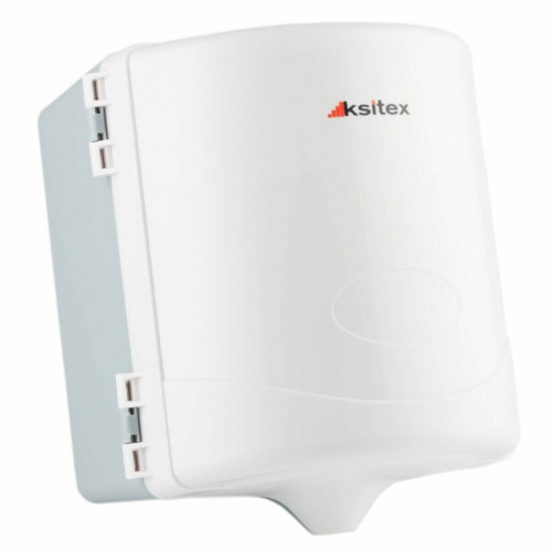 Диспенсер бумажных полотенец Ksitex AC1-16W с центральной вытяжкой пластиковый бело-серый