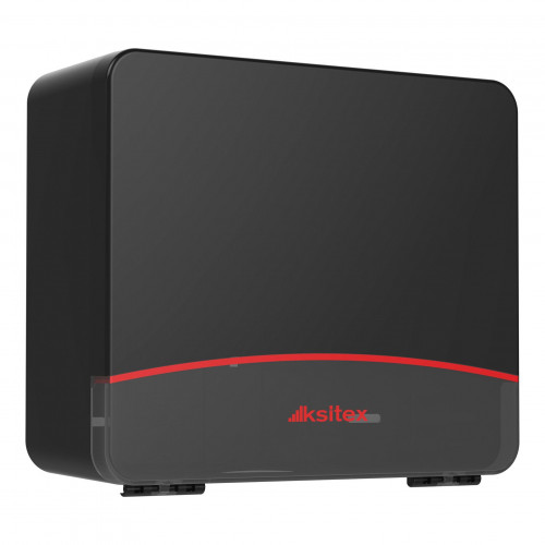 Диспенсер Ksitex TH-210B листовых бумажных полотенец пластиковый чёрный