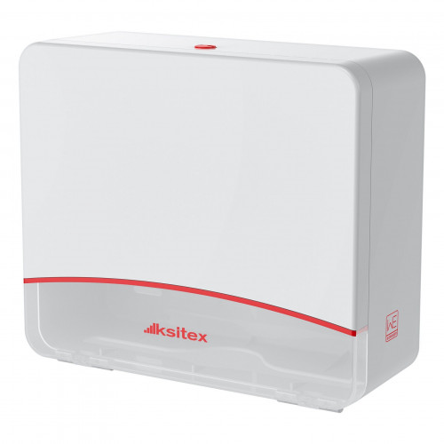 Диспенсер Ksitex TH-210W листовых бумажных полотенец пластиковый белый
