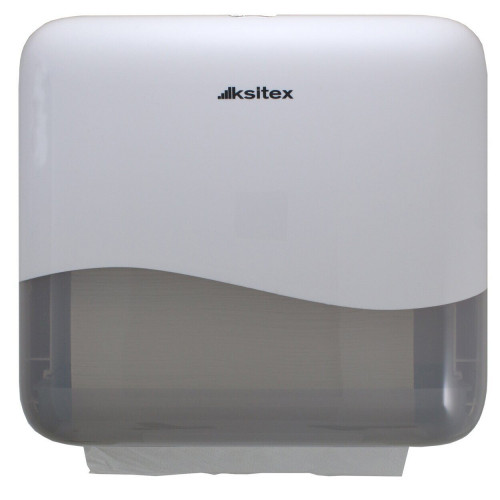 Диспенсер листовых бумажных полотенец Ksitex TH-905W пластиковый белый