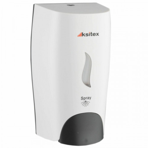 Дозатор жидкого антисептика Ksitex DD-161W пластиковый бело-серый