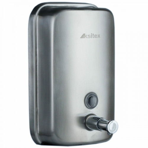 Дозатор жидкого мыла Ksitex SD-1618-1000M металлический хром матовый