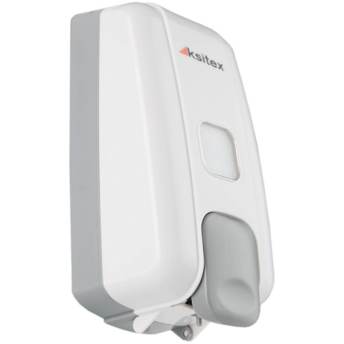 Дозатор жидкого мыла Ksitex SD-5920-500 настенный пластиковый бело-серый