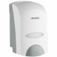 Дозатор жидкого мыла Ksitex SD-6010 настенный пластиковый бело-серый