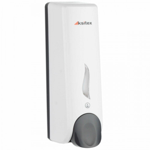 Дозатор Ksitex SD-8909-400 жидкого мыла пластиковый бело-серый