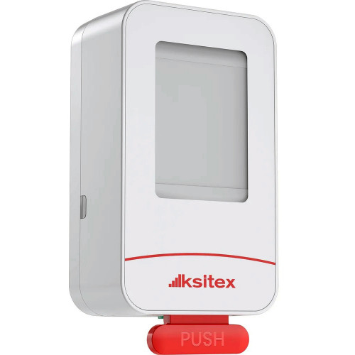 Ksitex SD-203W-800 дозатор жидкого мыла пластиковый белый