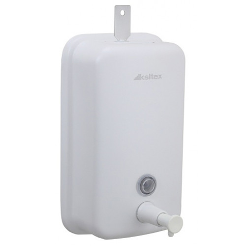 Дозатор жидкого мыла Ksitex SD-1618-1000W металлический белый