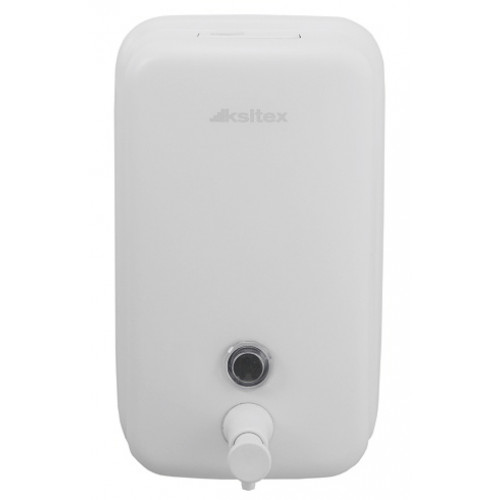 Дозатор жидкого мыла Ksitex SD-1618-1000W металлический белый